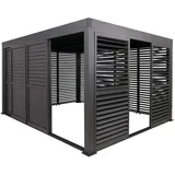 Proregal Alu Pergola 220 x 400 x 300 cm anthrazit