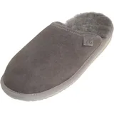 Extra dicke Lammfell Pantoffeln für Herren Flache Form - Beige - 47