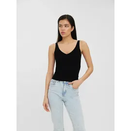 Vero Moda VMGLORY SL RIB TOP Schwarz XS