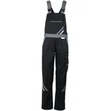 Planam Highline Damen Latzhose schwarz/schiefer/zink