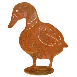 440s Gartenfigur 440s Rost-Ente VIOLA, (Stück) braun