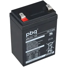 PBQ Bleiakku 12 Volt 2600 mAh 1 St.