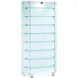 VCM Standvitrine Cenila 83 x 17 x 114 cm Glas