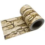 Karat Sichtschutzstreifen 19 x 350 cm Sandstein PVC