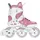 Powerslide Phuzion Argon Rose 100 weiß/rosa 38