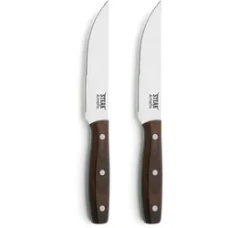 Amefa PORTERHOUSE  Steakmesser Set, Edelstahl 18/0, 2-teilig