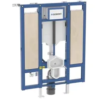 Geberit Duofix Sigma Wand-WC-Element 111904006 mit Sigma Unterputz-Spülkasten 12cm, barrierefrei, Stütz/Haltegriffe