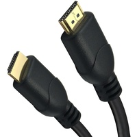 Helos Anschlusskabel, HDMI Stecker/Stecker, 4K 7,5m, schwarz