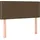 vidaXL Boxspringbett 100 x 200 cm Dunkelbraun