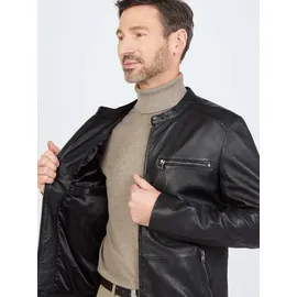 JCC MM21-1-02 Bikerjacke Schwarz 4XL