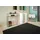 PAD Concept pad Outdoorteppich Uni 52 x 72 cm Polypropylen Schwarz