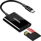 UGREEN Speicherkarte Micro SD, SD-Leser Usb-C 3.1, (Schwarz)