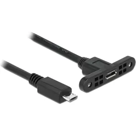 DeLock USB 2.0 1 m Schwarz