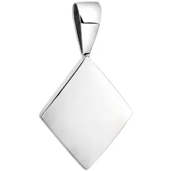 Nenalina Geo Viereck Karo Trend Minimal 925 Silber silberfarben Damen 