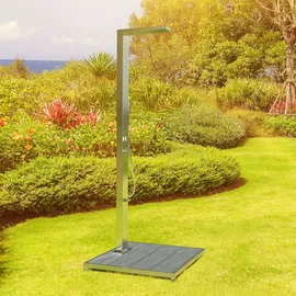 Eclipse NANI silber Gartendusche