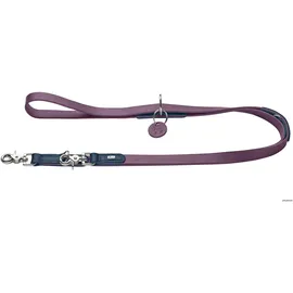 Hunter Verstellbare Führleine Lemvig 20/200, lila/dunkelblau