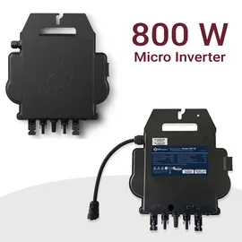 sunova Balkonkraftwerk Bifazial 1720 W inkl. APsystems Wechselrichter + 4 x 430 W Solarmodule