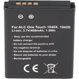 AccuCell Akku passend für den Alcatel CAB0400000C1 Akku One Touch 1040X, One Touch 1042D, OT 1040X, OT 1042D