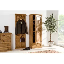 1a Direktimport Mexico Schuhschrank Dielenschrank 100 x 40 x 180 Pinie