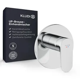 Kludi X1 Unterputz Duscharmatur Brause-Einhandmischer für 1 Verbraucher Chrom 88022