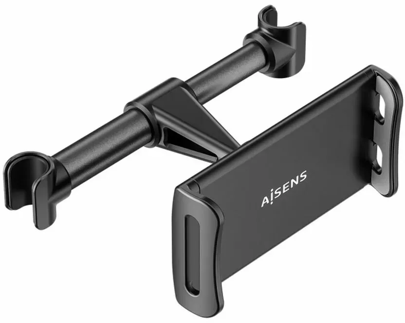 Aisens MSC1P-107 Smartphone- und Tablet-Support, Kopfstützenhalterung, in Schwarz