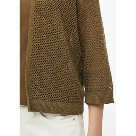 s.Oliver Ajour-Strickjacke mit 3/4-Arm Braun 40
