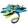 coachi Tuggi Spider blau/gelb