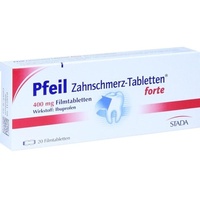 STADA Pfeil Zahnschmerz-Tabletten forte
