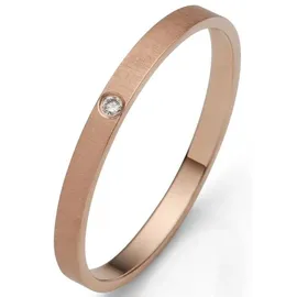 FIRETTI Trauring Schmuck Geschenk Gold 375 Hochzeit Ehering "LIEBE", Made in Germany, wahlweise mit oder ohne Brillant goldfarben 50