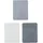 Camping Wagner Schneidebrett-Set 3-tlg. 29 x 38 cm Grau