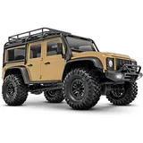 TRAXXAS RC-Auto Land Rover Defender 4WD 1:18 RTR tan (97054-1-TAN)