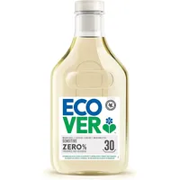 Ecover ZERO Flüssigwaschmittel, Ecover Waschmittel universal flüssig, Sensitive, 1,5 Liter, 30 WL