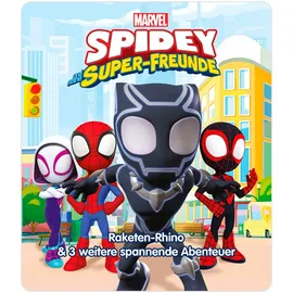 Tonies Hörspielfigur Spidey und seine Super-Freunde Raketen-Rhino blau