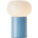 Brilliant Tischleuchte Daeny Blau/Weiß max. 25 Watt