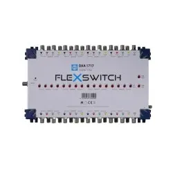 WISI DXA1717 FLEXSWITCH Linienverstärker, 16 x SAT-ZF und 1 x Terrestrisch 76900 DXA 1717