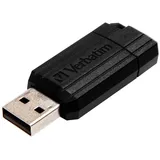 Verbatim PinStripe USB-Stick 128 GB Schwarz