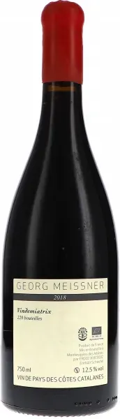 Vindemiatrix, Côtes des Catalanes Georg Meissner 2018 BIO