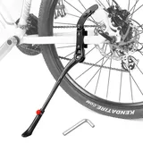 Fahrradständer Mountainbike, Fahrrad Seitenständer 29 zoll, Fahrradständer Stabil Aluminiumlegierung für 26" - 29", für Mountainbike/Rennrad/MTB/Trekking, Höhenverstellbar mit Rutschfestem Gummifuß