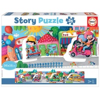 Educa Puzzle 26 Teile Geschichten-Puzzle für Kinder ab 3 Jahren, Storypuzzle (18901)