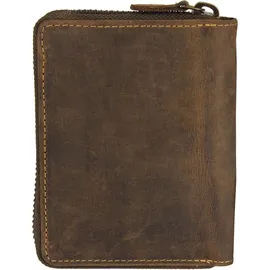 GREENBURRY Vintage Geldbörse Unisex braun