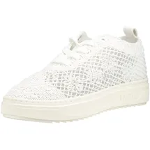 Mustang Shoes Damen Plateau-Sneaker Weiß 40
