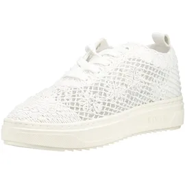 Mustang Shoes Damen Plateau-Sneaker Weiß 40
