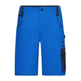 Workwear Bermudas - STRONG - Spezialisierte Arbeitsshorts mit funktionellen Details blau, Gr. 60