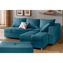 Home Affaire »Italia L-Form«, mit Bettfunktion, mit Federkern