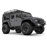 TRAXXAS RC-Auto Land Rover Defender 1:18 4WD RTR silber (TRX-4M)