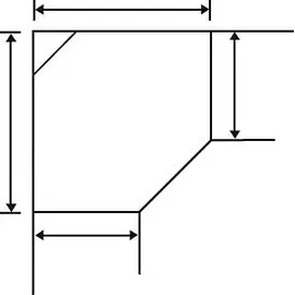 Priess Eckkleiderschrank PRIESS "Barcelona Kleiderschrank Ecklösung Raumwunder", weiß (eichefarben artisan, weiß), B:78cm H:193cm T:78cm, Holzwerkstoff, Schränke, Eckkleiderschrank, in 2 Tiefen Schrank Eckschrank Garderobe