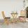 vidaXL Garten Bistro Set 3 pcs Braun Akazie Massivholz - Braun