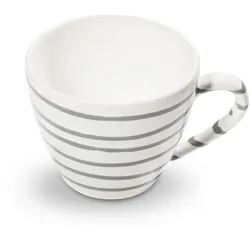 Gmundner Keramik Graugeflammt, Kaffeetasse Gourmet 0,2 Liter
