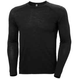 HELLY HANSEN Durawool Crew Langarm-baselayer Schwarz M