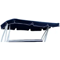 DEGAMO Dachplane für Hollywoodschaukel MIAMI 228x120cm, dunkelblau